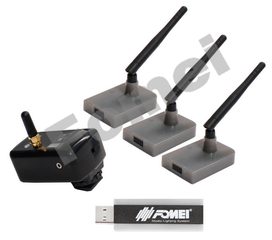 FOMEI Digital Pro X-1 transmitter/3 receivers/1 USB trasmitter