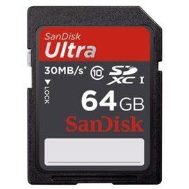 SanDisk SDXC Ultra 64GB 30MB/s Class 10
