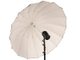 St.deštník BW-185  / černý-bílý 185 cm, Terronic