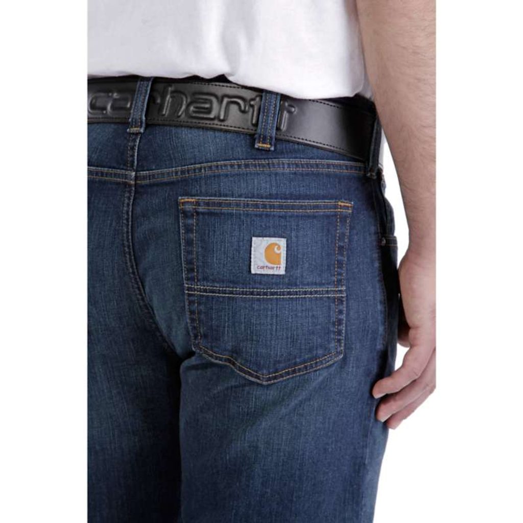 jeansy Carhartt - 102804 498Rugged Flex® Relaxed Straight Jean - Carhartt -  Jeansy - Pánské oblečení
