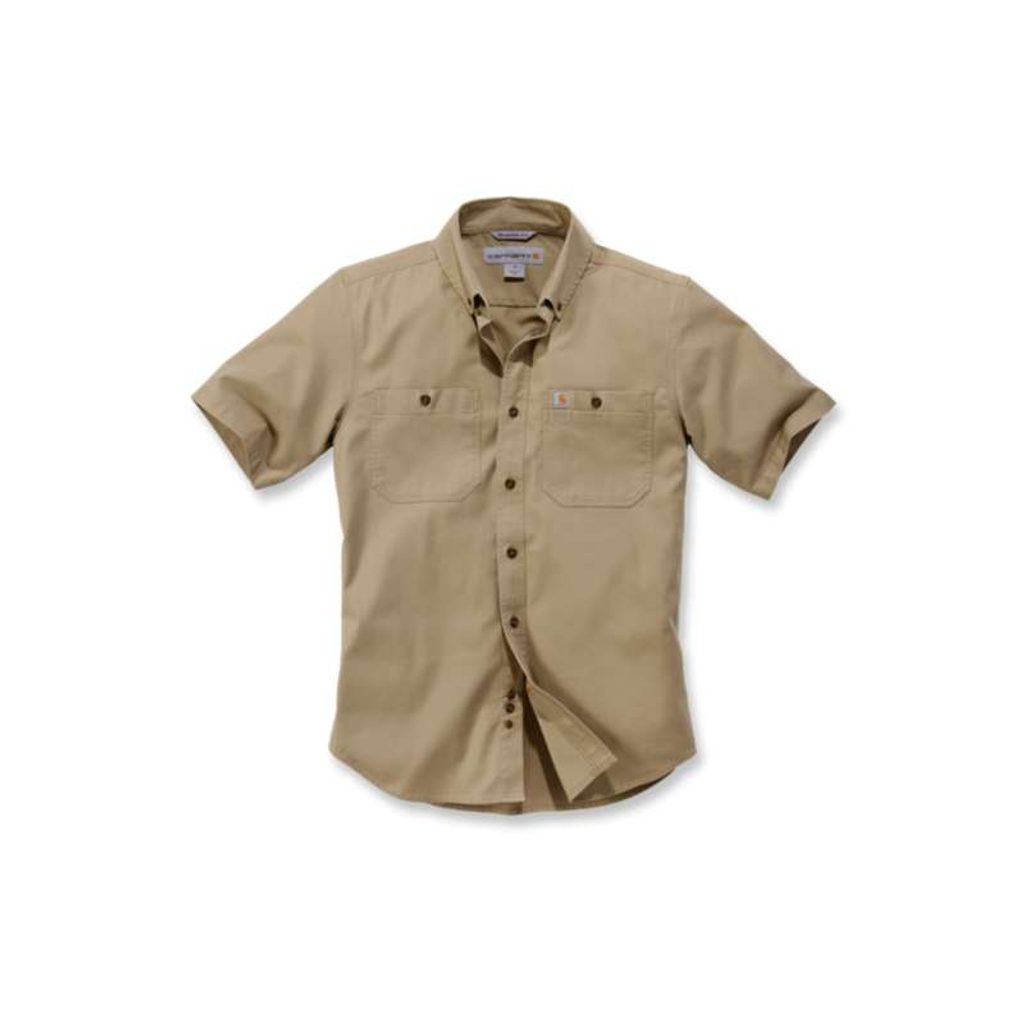 Košile carhartt -103555 253 Rugged Flex Rigby Short Sleeve Work Shirt -  Carhartt - Košile - Pánské oblečení