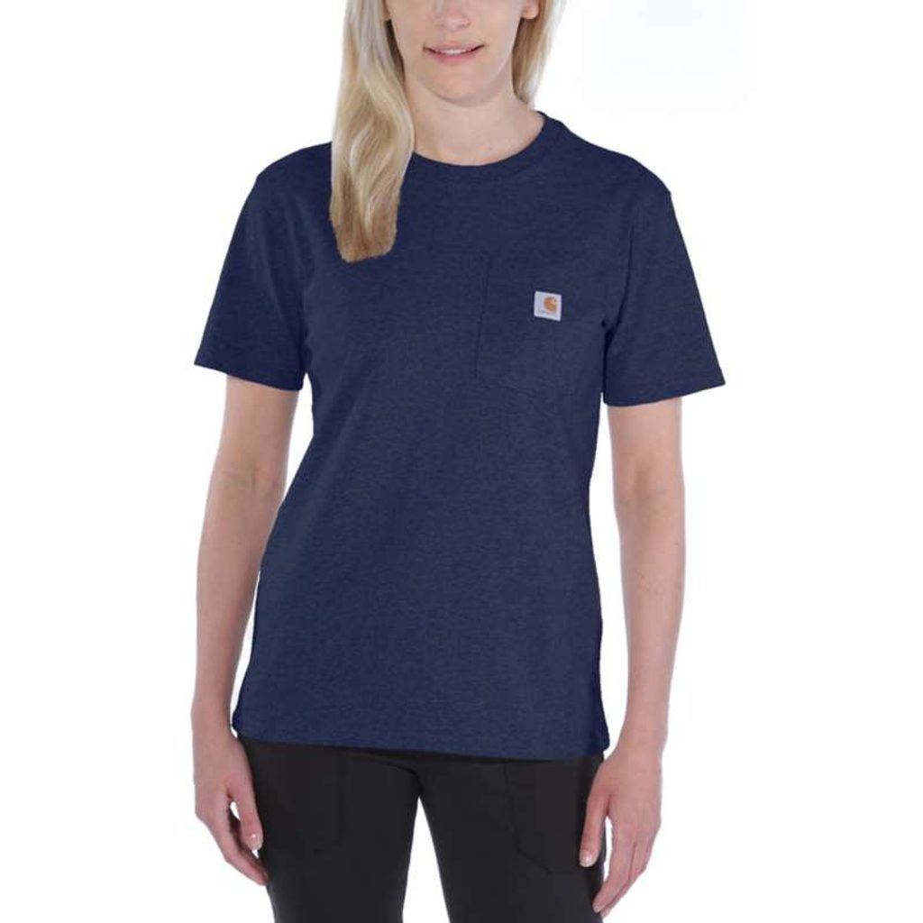 dámské Carhartt triko -103067 412 Workwear Pocket S-Sleve T-shirt - Carhartt  - Trička - Dámské oblečení