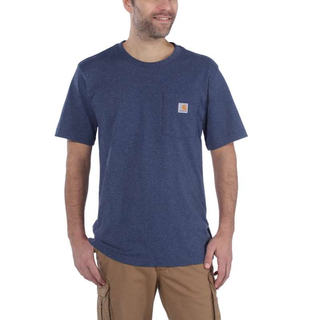 Carhartt triko - 103296 413 Workwear Pocket S-Sleve T-shirt - Carhartt -  Trička - Pánské oblečení