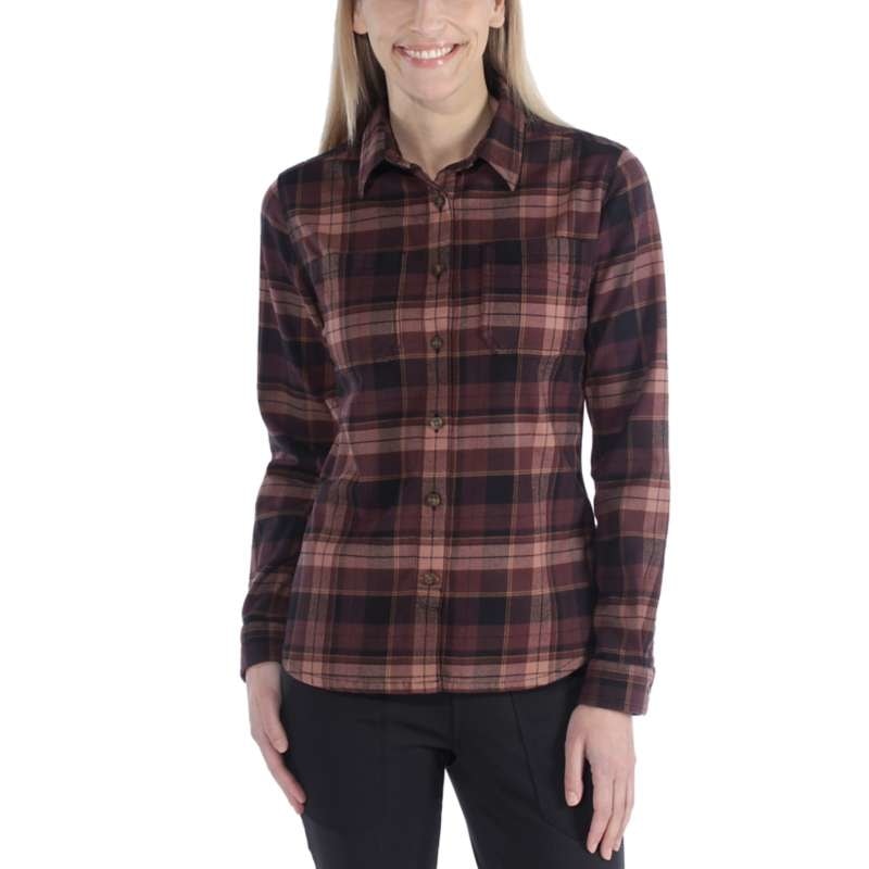 Dámksá Carhartt košile - 103226PRT HAMILTON FLANNEL SHIRT - Košile - Dámské  oblečení