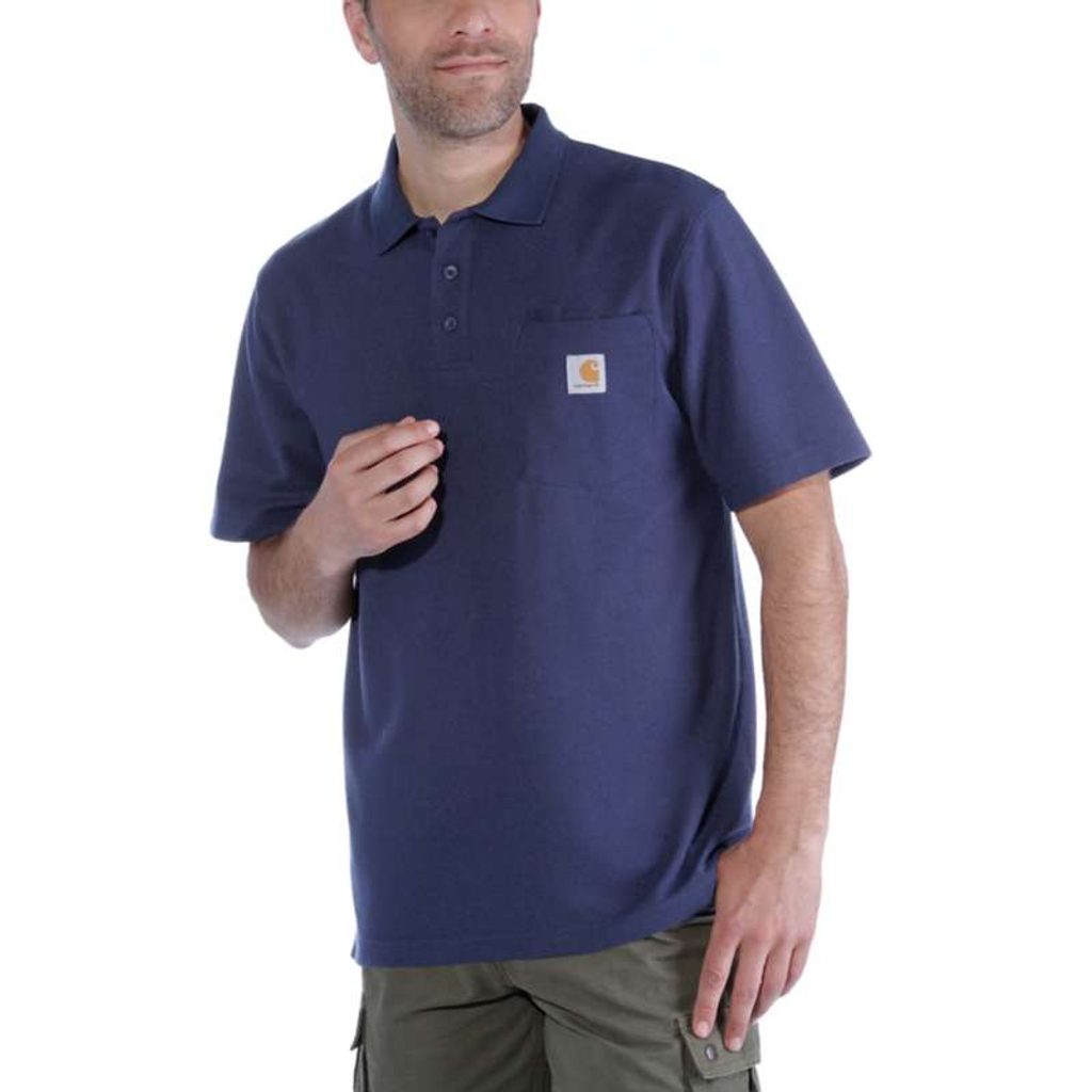 Carhartt triko - K570413 Contractor's Work Pocket™ Polo - Carhartt - Trička  - Pánské oblečení