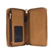 Peněženka Carhartt - NYLON DUCK LAY-FLAT CLUTCH WALLET BRN - Hnědá