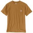 Carhartt triko - 103296 BRN Workwear Pocket S-Sleve T-shirt