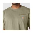 Carhartt triko - 103296 GR9 Workwear Pocket S-Sleve T-shirt