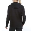 Carhartt mikina damská -102791 001 Clarksburg Sleeve Logo hooded Sweatshirt