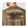 Carhartt triko -107777 GR8 Irvine Relaxed Hardwork Eagle T-Shirt