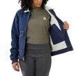 Dámská bunda Carhartt - 105446 H87 Rugged Flex™ Relaxed Fit Denim Sherpa-Lined Jacket