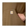 Mikina Carhartt - 105294 GR7 Loose Fit Midweight Quarter Zip Mock Neck Sweatshirt