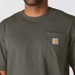 Carhartt triko - 103296 DOV Workwear Pocket S-Sleve T-shirt