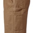 Dámské kalhoty Carhartt - 106811 BRN The Vintage Fit Double-Front Canvas Trousers