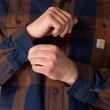 Košile carhartt - 107013 RDK Loose Fit Heavyweight Flannel Long-Sleeve Plaid Shirt