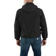 Bunda Carhartt - 106673 BLK Flannel-Lined Active Jac J140 - Loose Fit