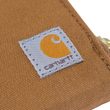 Peněženka Carhartt - NYLON DUCK LAY-FLAT CLUTCH WALLET BRN - Hnědá