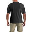 Carhartt triko - 107182 BLK Carhartt Force Sun Defender™ Lightweight Short-Sleeve Logo Graphic T-Shirt