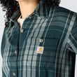 Dámksá Carhartt košile - 107136 GM1 Women's TENCEL™ Fiber Series Loose Fit Twill Plaid Shirt