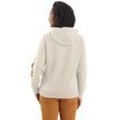 Carhartt mikina damská -102791 W24 Clarksburg Sleeve Logo hooded Sweatshirt