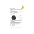 Carhartt triko - 107202 APH FORCE SUN DEFENDER™ LIGHTWEIGHT LONG-SLEEVE LOGO GRAPHIC T-SHIRT