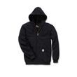 Mikina Carhartt - K122BLK  Midweight Hooded Zip-Front Swearshirt