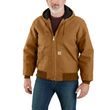 Bunda Carhartt - 106673 BRN Flannel-Lined Active Jac J140 - Loose Fit