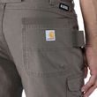 Kalhoty Carhartt - 105072 217 Relaxed Straight Steel Rugged Flex™ Ripstop Double-Front Cargo Pant