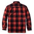 Zateplená Košile carhartt -105939 R81  Relaxed Fit  Heavyweight Flannel Sherpa-Linned Shirt Jac