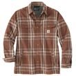 Zateplená Košile carhartt -105430 227 Relaxed Fit Heavyweight Flannel Sherpa-Linned Shirt Jac