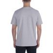 Carhartt triko -104264 HGY Workwear Solid T-shirt Heather grey