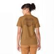 dámské Carhartt triko -107534 BRN Irvine Relaxed Heritage Heart T-Shirt