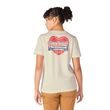 dámské Carhartt triko -107534 W39 Irvine Relaxed Heritage Heart T-Shirt