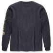 Carhartt triko - EK231CRH Long-Sleeve Graphic Logo T-Shirt
