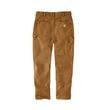Dámské kalhoty Carhartt - 106811 BRN The Vintage Fit Double-Front Canvas Trousers