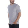 Carhartt triko -104264 HGY Workwear Solid T-shirt Heather grey