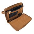 Peněženka Carhartt - NYLON DUCK LAY-FLAT CLUTCH WALLET BRN - Hnědá