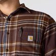 Košile carhartt - 107010 BB3 Rugged Flex™ Relaxed Fit Midweight Flannel Long-Sleeve Plaid Shirt