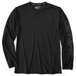 Carhartt triko - 107202 N04 FORCE SUN DEFENDER™ LIGHTWEIGHT LONG-SLEEVE LOGO GRAPHIC T-SHIRT