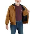 Bunda Carhartt - 106673 BRN Flannel-Lined Active Jac J140 - Loose Fit