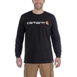 Carhartt triko -104107001 Long-Sleeve Workwear SignatureI Graphic T shirt - Core Logo
