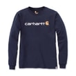 Carhartt triko -104107412 Long-Sleeve Workwear SignatureI Graphic T shirt - Core Logo