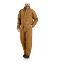 Zateplená Kombinéza Carhartt - 104396211 LLOOSE FIT WASHED DUCK INSULATED COVERALL