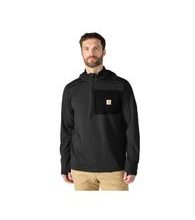 Mikina Carhartt - 107741 N04 Carhartt Force™ Ironwood Relaxed 1/2 Zip Hoodie