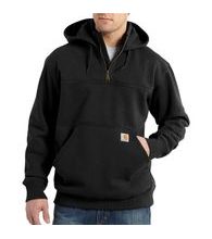 Mikina Carhartt - 100617 001 Rain Defender™ Loose Fit Heavyweight Quarter-Zip Sweatshirt