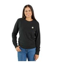 Carhartt mikina damská -106179 N04 Relaxed Fit Midweight French Terry Crewneck Sweatshirt