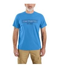 Carhartt triko - 106653 HL5 Carhartt Force™ Relaxed Fit Midweight Short-Sleeve Logo Graphic T-Shirt
