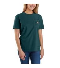dámské Carhartt triko -103067 GM1 Workwear Pocket S-Sleve T-shirt