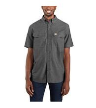 Košile carhartt -104369 BKC Loose Fit Midweight Short-Sleeve Chambray Shirt