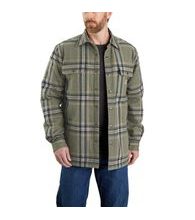 Zateplená Košile carhartt -105430 G72 Relaxed Fit  Heavyweight Flannel Sherpa-Linned Shirt Jac